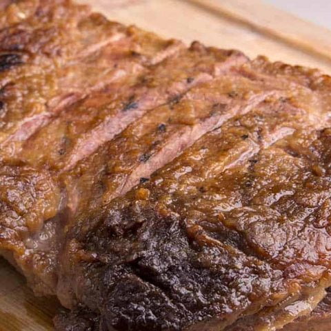 Smoked Tri-tip steak
