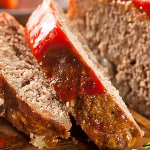Smoked Meatloaf with Glaze