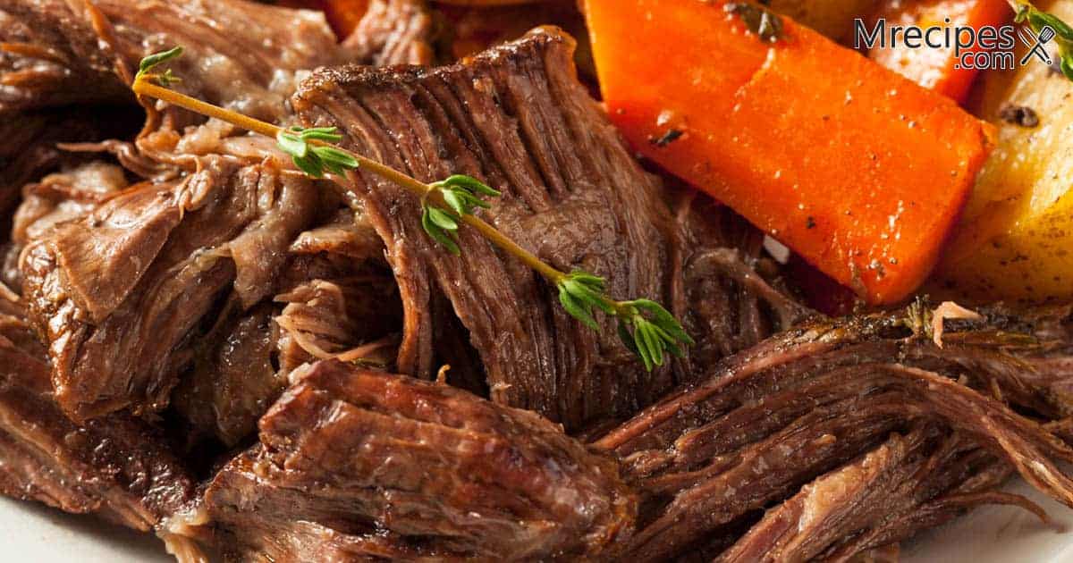 Smoked Seasoned Chuck Roast Recipe