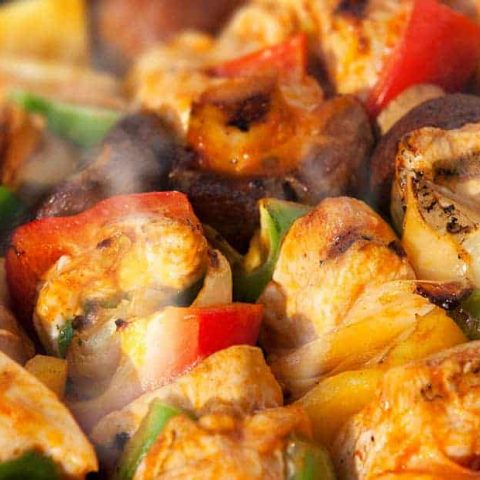 Smoked Chicken Skewers