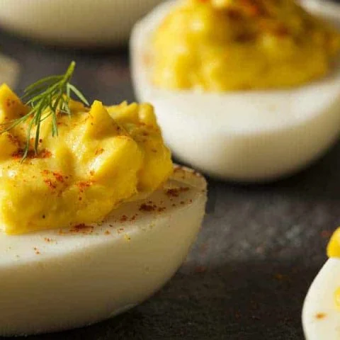 Smoked Deviled Eggs