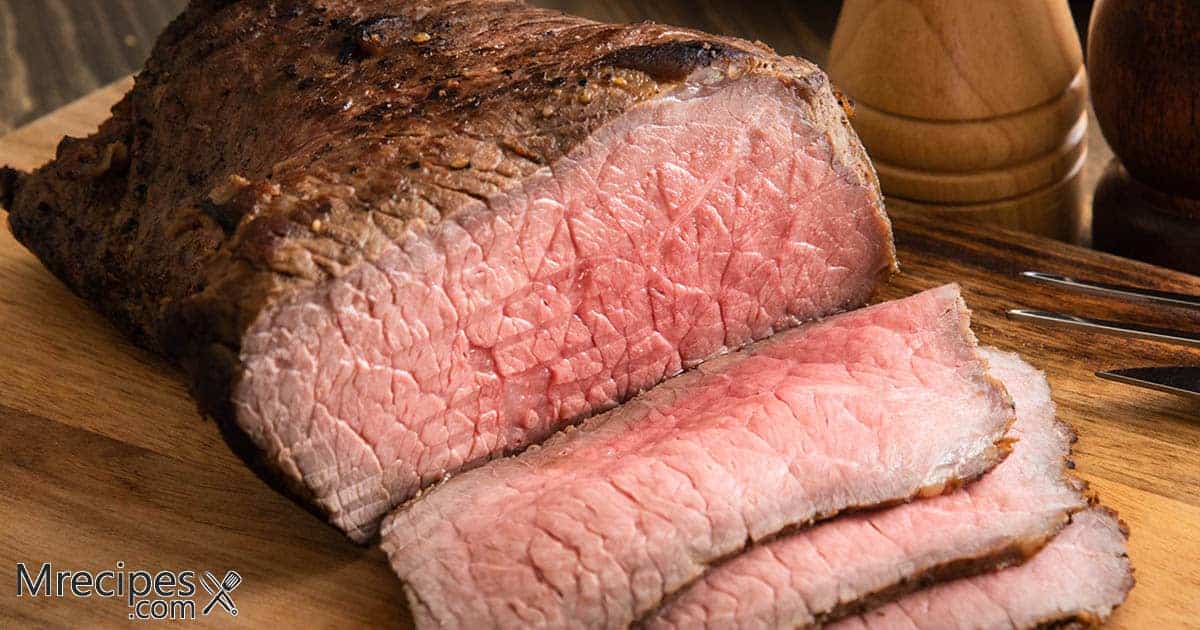 Dry Rubbed and Smoked Bottom Round Roast Beef Recipe