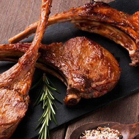 Delicious Smoked & Seasoned Lamb Shoulder Chops Recipe