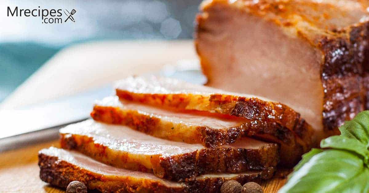 Spiced and Smoked Pork Loin Recipe